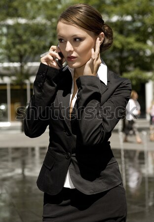 young businesswoman Stock photo © bartekwardziak