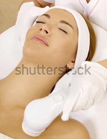 Stock photo: Laser hair removal in professional studio.