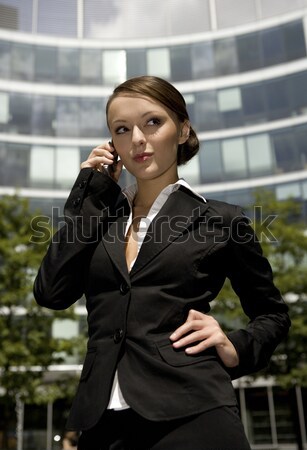 young businesswoman Stock photo © bartekwardziak