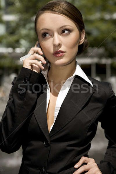 young businesswoman Stock photo © bartekwardziak