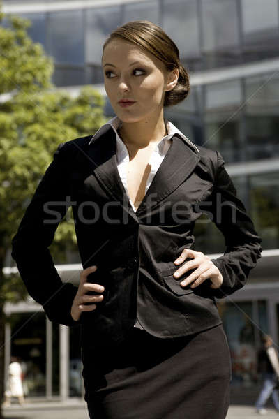 young businesswoman Stock photo © bartekwardziak