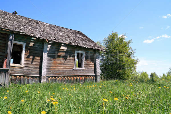 old wooden house Stock photo © basel101658