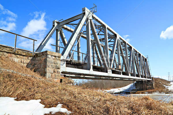 railway bridge Stock photo © basel101658