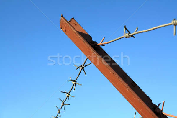 barbed wire Stock photo © basel101658