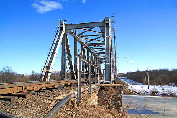 railway bridge Stock photo © basel101658