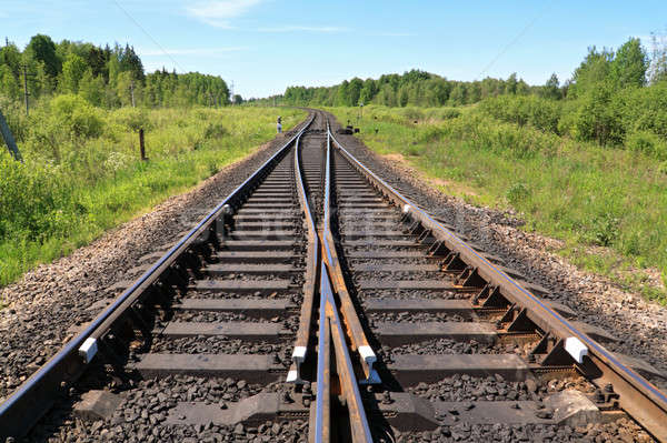 railway Stock photo © basel101658