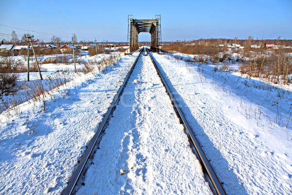railway bridge Stock photo © basel101658
