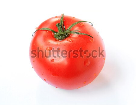 red tomato on white background Stock photo © basel101658