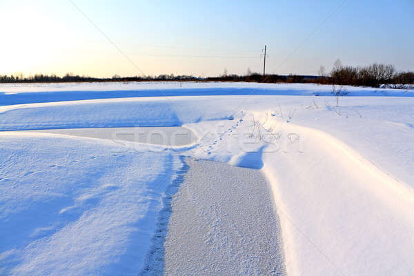 winter landscape Stock photo © basel101658