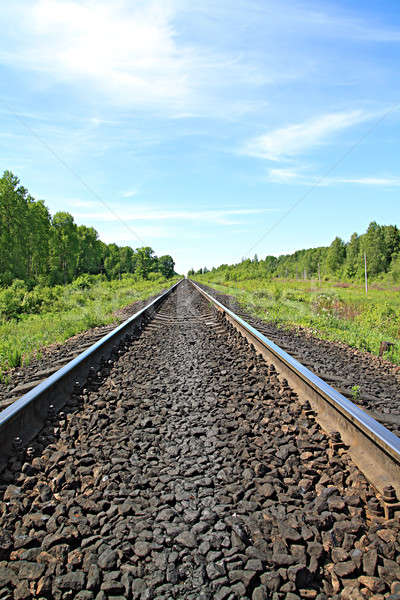 railway Stock photo © basel101658
