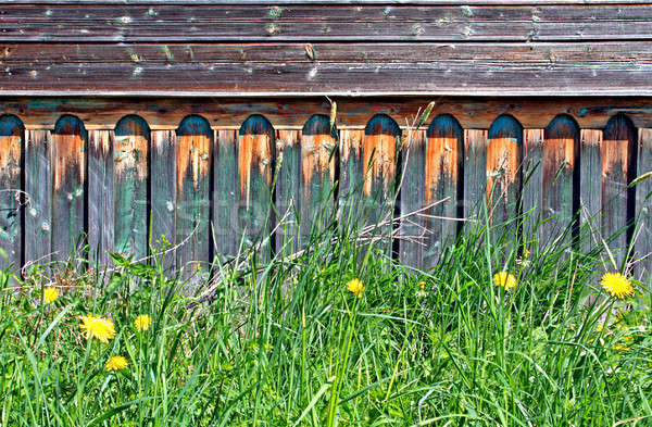 old wooden house Stock photo © basel101658