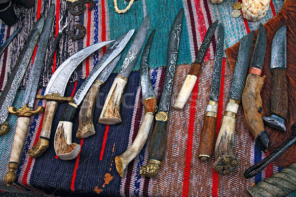 old-time knives Stock photo © basel101658