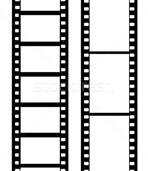 Vektor Zeichnung Kamera Film Design Bildschirm Stock foto © basel101658
