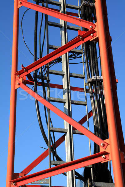 Antena negocios cielo Internet televisión teléfono Foto stock © basel101658