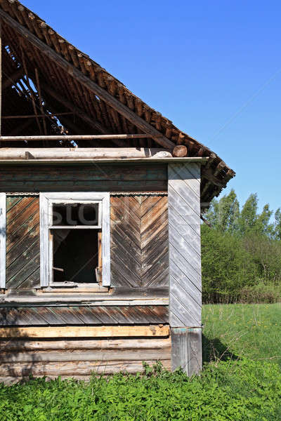 ruined rural house Stock photo © basel101658