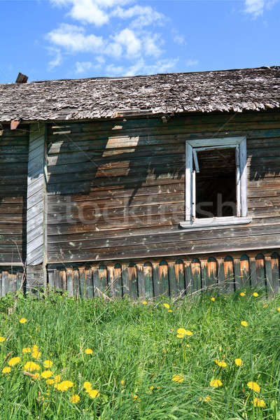 old wooden house Stock photo © basel101658