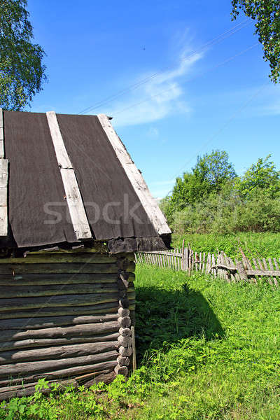 old rural house Stock photo © basel101658