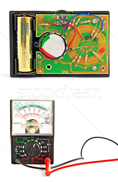 old ampermeter Stock photo © basel101658