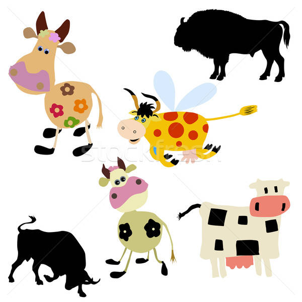 Dibujos de Vacas para Colorear Imprimir y Pintar