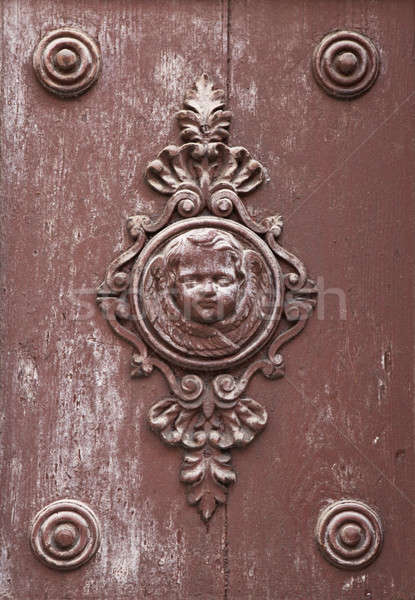 Antique door ornament Stock photo © bayberry
