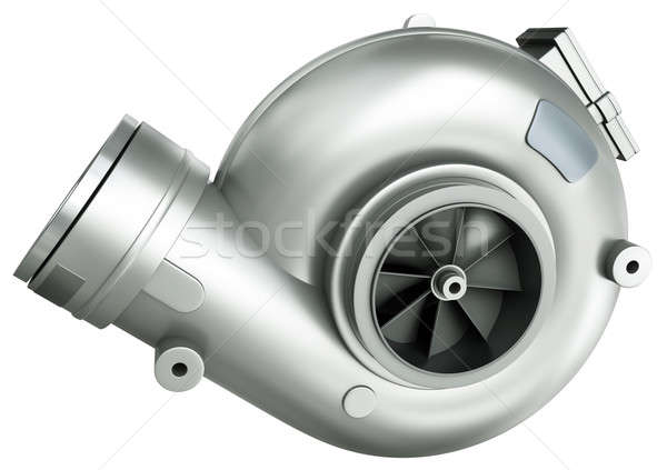 Otomotiv kullanılmış motor güç 3d render Stok fotoğraf © bayberry