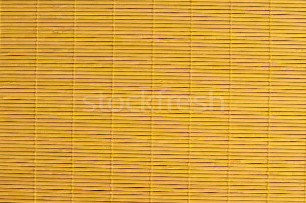 Amarillo paja bambú planta patrón palo Foto stock © bayberry