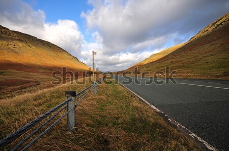 Road in Cumbria Stock photo © bayberry