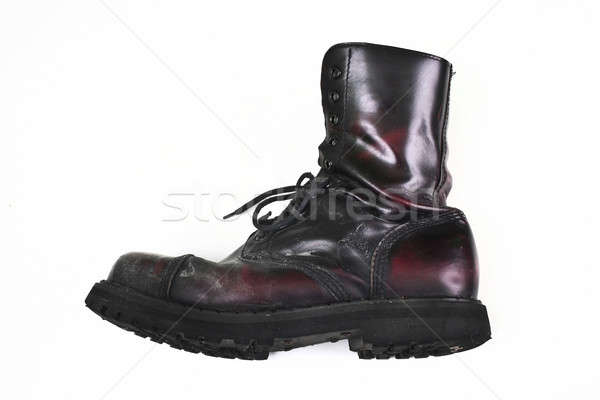 Red combat boot
 Stock photo © bayberry