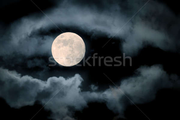 moon Stock photo © bazilfoto
