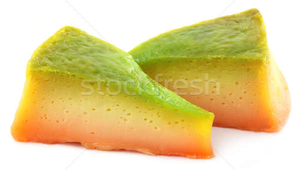 Sliced pudding Stock photo © bdspn