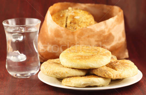 Getrocknet Brot alten Dhaka Wasser Essen Stock foto © bdspn