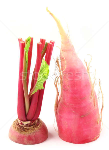 Closeup of red radish Stock photo © bdspn