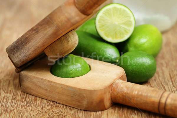 Lemon juice with Fruit Juicer Stock photo © bdspn