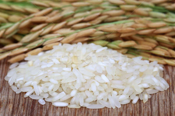 Paddy seeds with rice Stock photo © bdspn