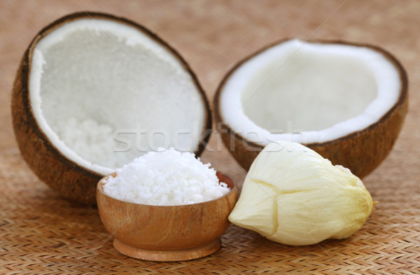 Grated coconut with sprout Stock photo © bdspn