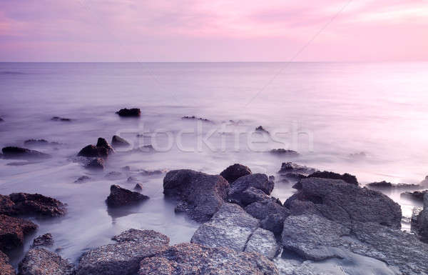 Rocky Saint Martins Island of Bangladesh Stock photo © bdspn