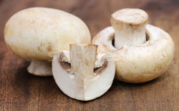 鈕 蘑菇 關閉 食品 組 蔬菜 商業照片 © bdspn