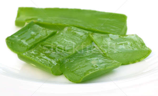 Peeled aloe vera Stock photo © bdspn