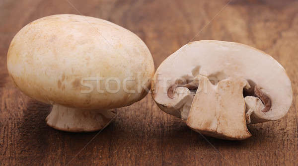 鈕 蘑菇 關閉 食品 組 蔬菜 商業照片 © bdspn