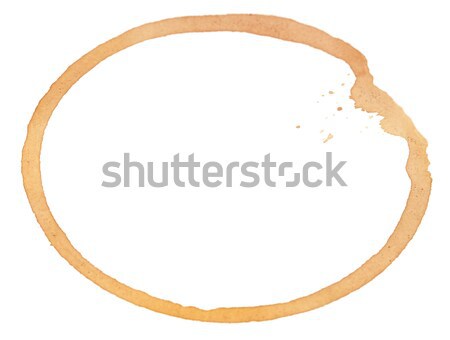 Coffee stain Stock photo © bdspn