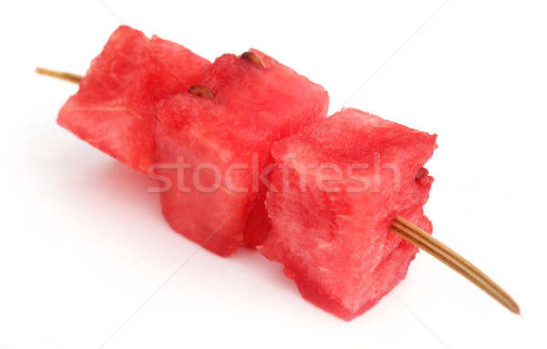 Darab görögdinnye tövis fehér nyár piros Stock fotó © bdspn