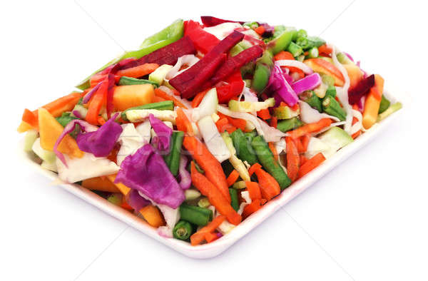 Sliced vegetables Stock photo © bdspn