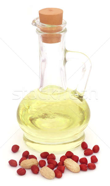 Fresh Peanuts with cooking oil  Stock photo © bdspn