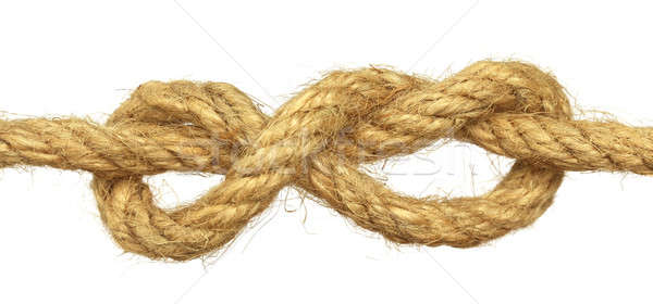 Knot on rope Stock photo © bdspn