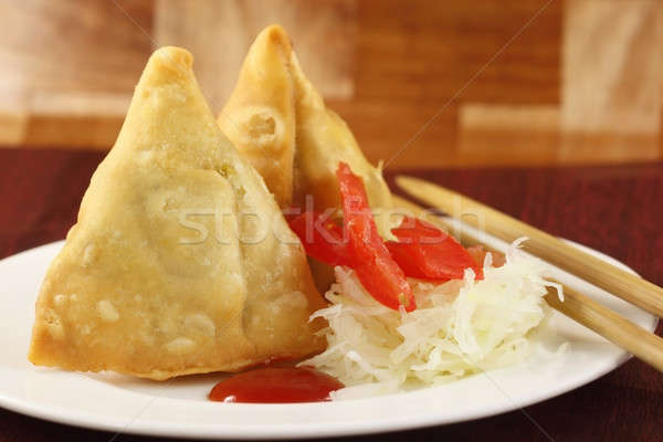 Bangladesh meridionale asian colazione insalata sandwich Foto d'archivio © bdspn