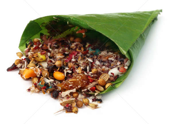  betel leaf for festivals Stock photo © bdspn
