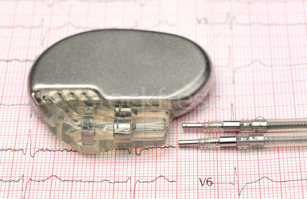 кардиостимулятор данные серебро здравоохранения провал Сток-фото © bdspn