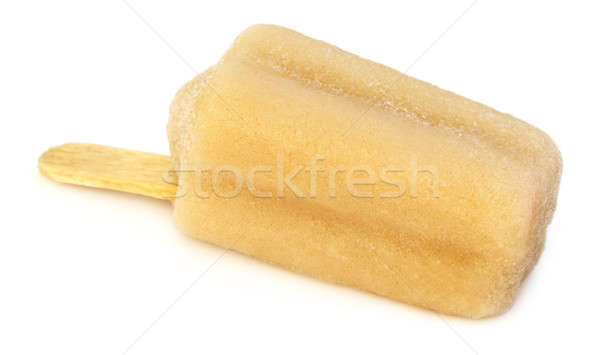 Olcsó fagylalt közelkép fehér háttér fagylalt Stock fotó © bdspn