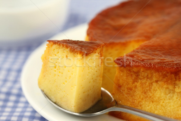 Sliced pudding  Stock photo © bdspn