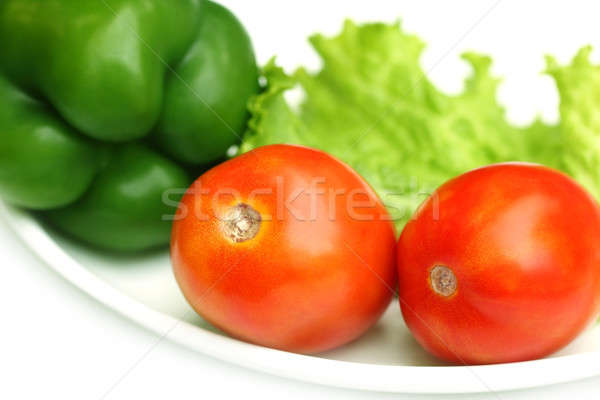Fresh Salad vegetables Stock photo © bdspn
